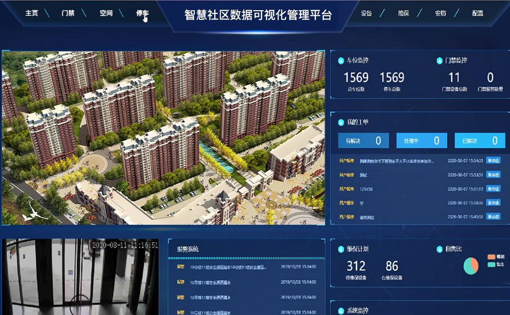 智慧社区数据可视化数据管理